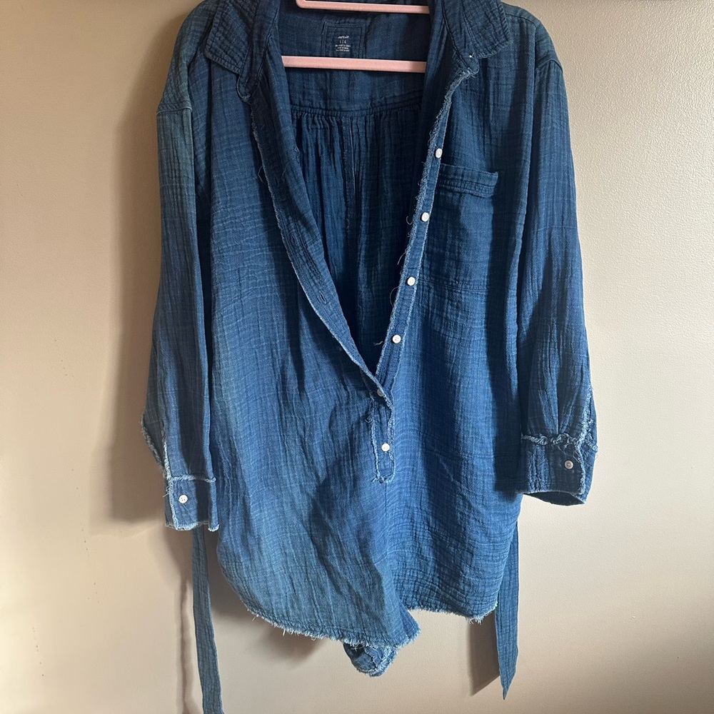 Aerie Blue Jumpsuit